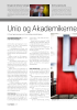 Unio og Akademikerne øker raskere enn LO