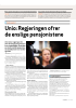 Unio: Regjeringen ofrer de enslige pensjonistene