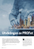 Utviklingen av PROFet gir resultater