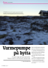 Varmepumpe på hytta