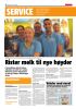 Veksler med været