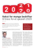 Vekst for mange bedrifter til tross for et spesielt 2020