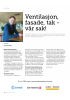Ventilasjon, fasade, tak - vår sak!