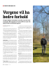 Vergene vil ha bedre forhold