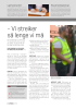 - Vi streiker så lenge vi må