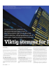 Viktig stemme for Postkoms arbeid