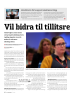 Vil bidra til tillitsreform