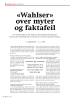 «Wahlser» over myter og faktafeil
