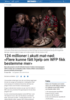 124 millioner i akutt mat-nød: «Flere kunne fått hjelp om WFP fikk bestemme mer»