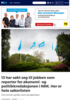 13 har søkt seg til jobben som reporter for økonomi- og politikkredaksjonen i NRK. Her er hele søkerlisten