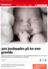 300 jordmødre på 60 000 gravide