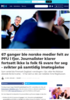 67 ganger ble norske medier felt av PFU i fjor. Journalister klarer fortsatt ikke la folk få svare for seg - svikter på samtidig imøtegåelse