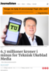 6,7 millioner kroner i minus for Teknisk Ukeblad Media
