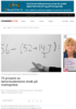 75 prosent av lærerstudentene strøk på matteprøve