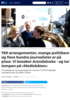 789 arrangementer, mange politikere og flere hundre journalister er på plass. Vi besøker Arendalsuka - og tar tempen på Mediebåten