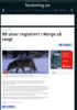 88 ulver registrert i Norge så langt