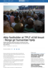 Abiy fastholder at TPLF vil bli knust - Norge gir humanitær hjelp