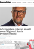 Aftenposten-veteran ansatt som rådgiver i Norsk Presseforbund
