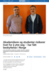 Akademikere og studenter risikerer livet for å ytre seg - har fått beskyttelse i Norge