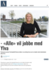 - «Alle» vil jobbe med Ylva