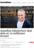 Amedias lokalaviser skal dele ut 25 millioner kroner