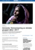 Amnesty: Demonisering av etniske grupper økte i 2017