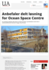 Anbefaler delt løsning for Ocean Space Centre