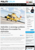 Anbefalte å utestenge politiets helikopter-leverandør fra oljefondet