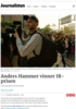 Anders Hammer vinner IR-prisen