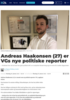 Andreas Haakonsen (27) er VGs nye politiske reporter