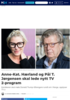 Anne-Kat. Hærland og Pål T. Jørgensen skal lede nytt TV 2-program