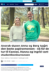 Anorak-duoen Anna og Berg tusjet den beste papirannonsen - nå får de tur til Cannes. Hanna og Ingrid vant studentkonkurransen