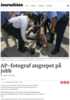 AP-fotograf angrepet på jobb