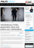 Arbeidstilsynet vil ikke gjennomføre tilsyn med politiet etter vådeskuddene