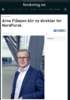Arne Flåøyen blir ny direktør for NordForsk