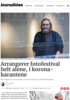 Arrangerer fotofestival helt alene, i korona-karantene