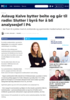 Aslaug Kalve bytter beite og går til radio: Slutter i byrå for å bli analysesjef i P4
