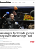 Assanges forlovede gleder seg over utleverings-nei