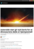 Asteroide-støv gir nytt bevis for at dinosaurene døde av kjempesmell