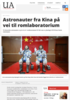 Astronauter fra Kina på vei til romlaboratorium