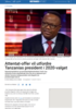 Attentat-offer vil utfordre Tanzanias president i 2020-valget