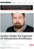 Audun Giske fra Egmont til Høyskolen Kristiania