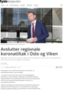 Avslutter regionale koronatiltak i Oslo og Viken