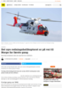 AW101 Det nye redningshelikopteret er på vei til Norge for første gang