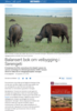 Balansert bok om veibygging i Serengeti