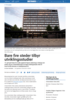 Bare fire steder tilbyr utviklingsstudier