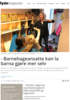 - Barnehageansatte kan la barna gjøre mer selv