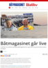 Båtmagasinet går live