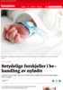 Betydelige forskjeller i behandling av nyfødte