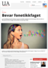 Bevar fonetikkfaget